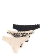 Brief Thong Reg Co Emelie Lace Patterned Lindex