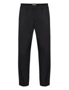 Cfmarc Performance Pants With Pleat Black Casual Friday