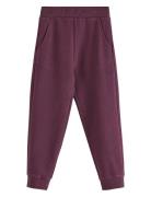 Trousers Basic Burgundy Lindex