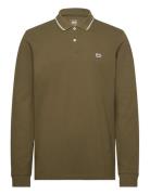Ls Pique Polo Khaki Lee Jeans