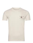 Essential Graphic Tee Cream Lee Jeans