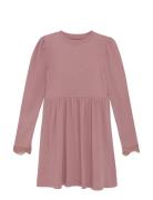 Dress Ls Pink Creamie