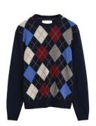 Argyle C-Neck Navy GANT