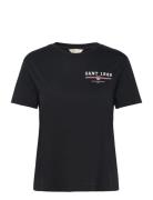 Reg Graphic Ss T-Shirt Black GANT