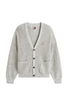 Tjm Rlx Badge Multi Twist Cardi Grey Tommy Jeans