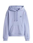 Tjw Bxy Badge Hoodie Ext Purple Tommy Jeans