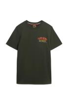Mountain Relaxed Tee Green Superdry