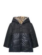 Reversible Parka Combined Black Boboli
