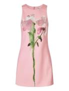 2443 Heavy Bonded Crepe, Garter Min Pink STINE GOYA