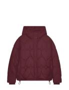 Prisca Puffer Burgundy Fabienne Chapot