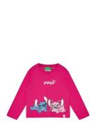 T-Shirt L/S Pink United Colors Of Benetton