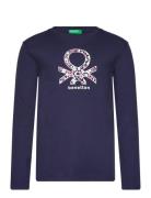 T-Shirt L/S Navy United Colors Of Benetton