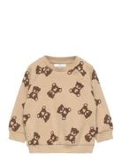 Tnsbprimo Waffle Sweatshirt Beige The New