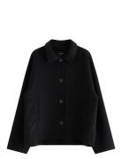 Jacka I Ullblandning Black Lindex