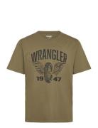 Americana Tee Khaki Wrangler