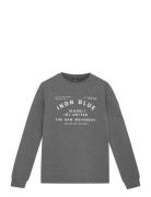T-Shirt Longsleeve Indian Blue Grey Indian Blue Jeans