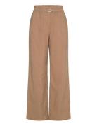 Dante6-Tyler Belted Adjustable Pants Beige Dante6