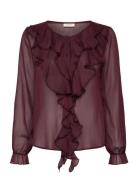 Fqditte-Blouse Burgundy FREE/QUENT