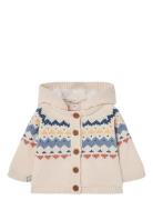 Knitwear Jacket For Baby Cream Boboli