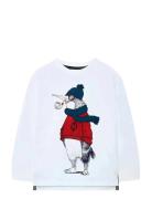 Knit T-Shirt White Boboli