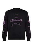 Graphic Long Sleeve Tee Black HAN Kjøbenhavn