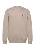 Crew Neck Fly Fleece Cream Lyle & Scott Sport