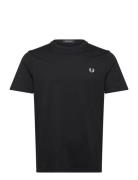 Crew Neck T-Shirt Black Fred Perry