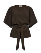 Mmrikala Miley Blouse Brown MOS MOSH