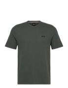 Waffle T-Shirt Khaki BOSS