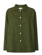 Malou Shirt - Poplin Khaki STUDIO FEDER