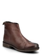 Biadanelle Ankle Boot Smooth Leather Brown Bianco