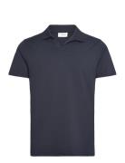 Stretch Polo Shirt S/S Navy Lindbergh