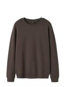 Nlnnizu Ls Bru O-Neck Sweat Noos Brown LMTD