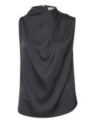 Lima Silk Tank Black Ahlvar Gallery