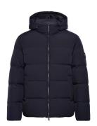 Down Hooded Puffer Jkt Navy Tommy Hilfiger