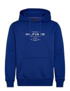 Oval Graphic Hoodie Blue Tommy Hilfiger
