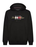 Icon Gold Hoodie Black Tommy Hilfiger