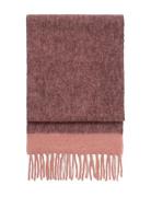 Day Lux Wool Block Scarf Burgundy DAY ET