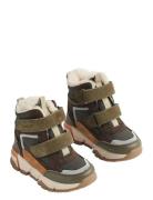 Bootie Lucka Tex Patterned Wheat