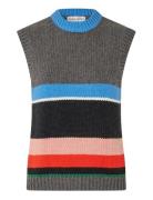 2421 Chunky Cotton Wool, Crewneck V Patterned STINE GOYA