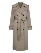 Bs Kaylee Coat Brown Bruun & Stengade