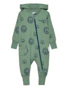 College Jumpsuit Green Tiger Green Geggamoja