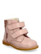 Boots - Flat - With Velcro Pink ANGULUS