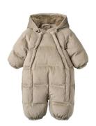 Puffer Baby Suit Nallo Beige Wheat