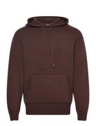 Nas Knitted Hoodie Brown Fat Moose