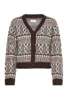 Saxoll Knit Cardigan Ls Brown Lollys Laundry