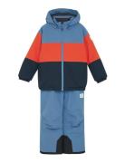 Ski Set - Colorblock Blue Color Kids