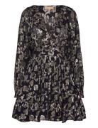 Georgette Mini Dress Black By Ti Mo