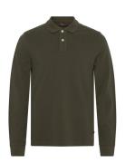 Camden Ls Polo Shirt Khaki Morris