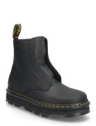 Zebzag Laceless Black Dr. Martens